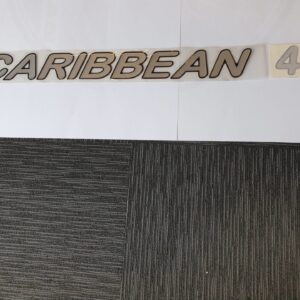 Caribbean 40 AFT Hull side Decal Set