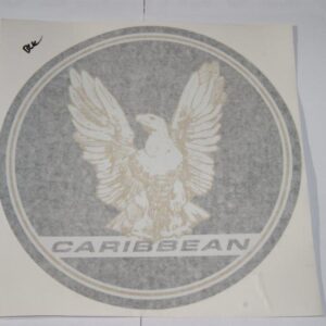 Caribbean Round FlyBridge Stickers